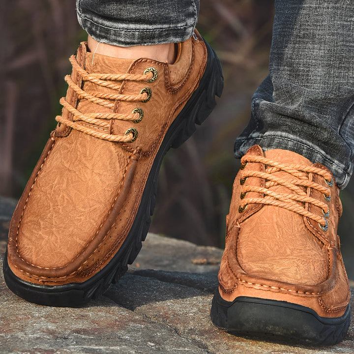 Women's orthopedic brown leather boots, a durable option for comfortable, everyday style