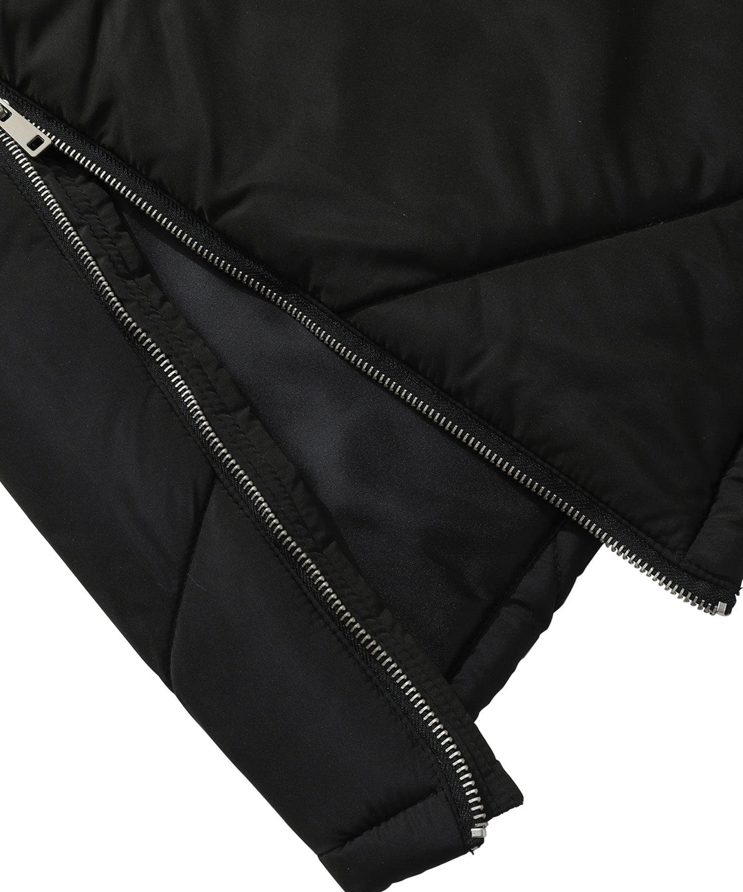 Casual women's outerwear: a hooded puffer vest in a vibrant red, ideal for cool weather