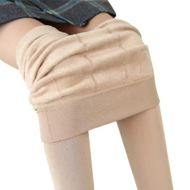 Women's warm thermal lined leggings, essential for winter and cozy cold weather comfort.