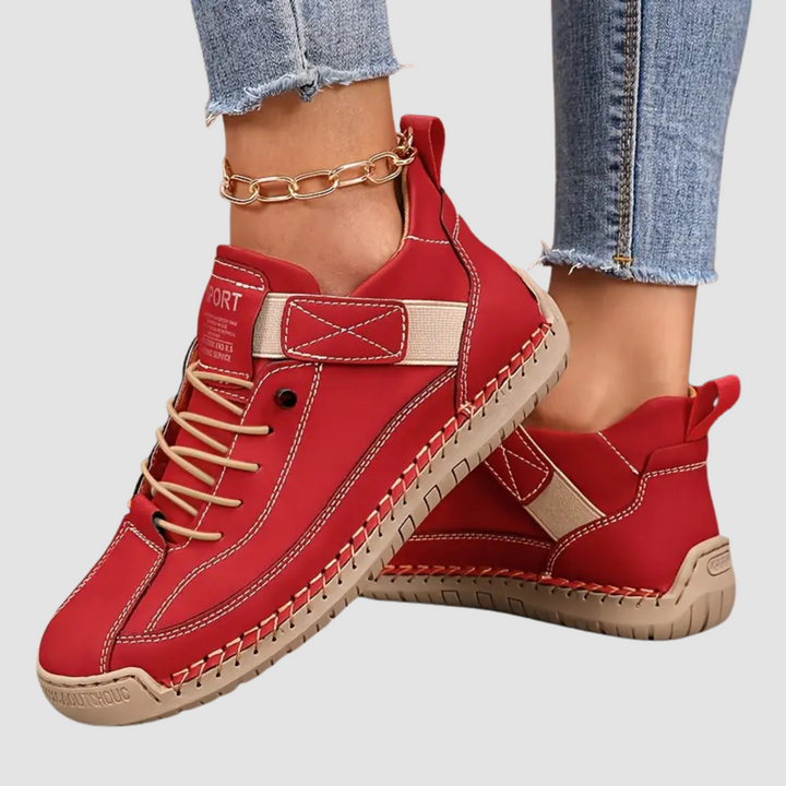Lightweight women's orthopedic walking sneakers, perfect for active comfort and stability.