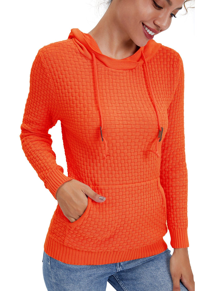 Breathable women's sweatshirt in a neutral tone, great for layering or standalone wear.