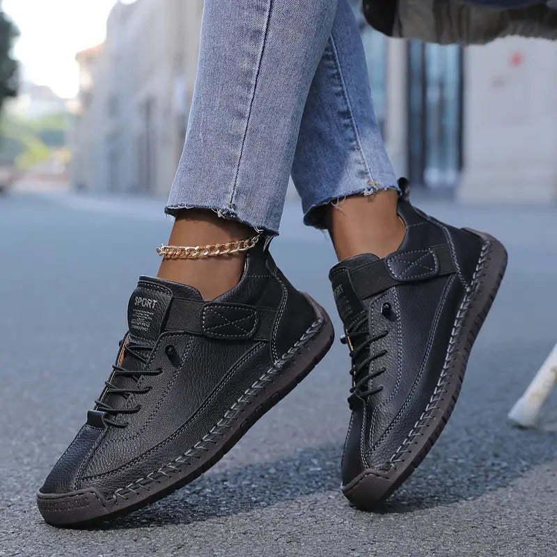 Supportive women's walking shoes, perfect for all-day comfort and light athletic wear.
