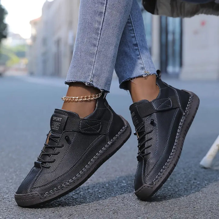 Supportive women's walking shoes, perfect for all-day comfort and light athletic wear.