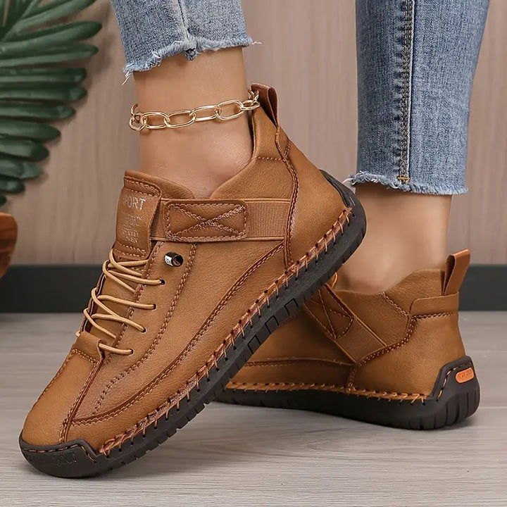 Lightweight slip-on women's casual shoes, offering modern style and effortless everyday comfort.