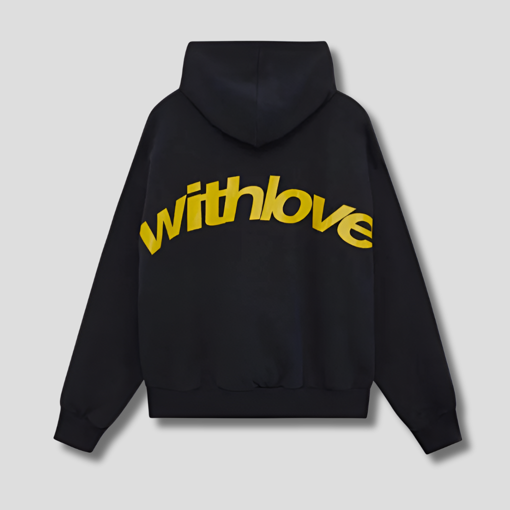 Soft & cozy women's graphic hoodie, a comfortable long-sleeve knit pullover sweatshirt for relaxed casual style.