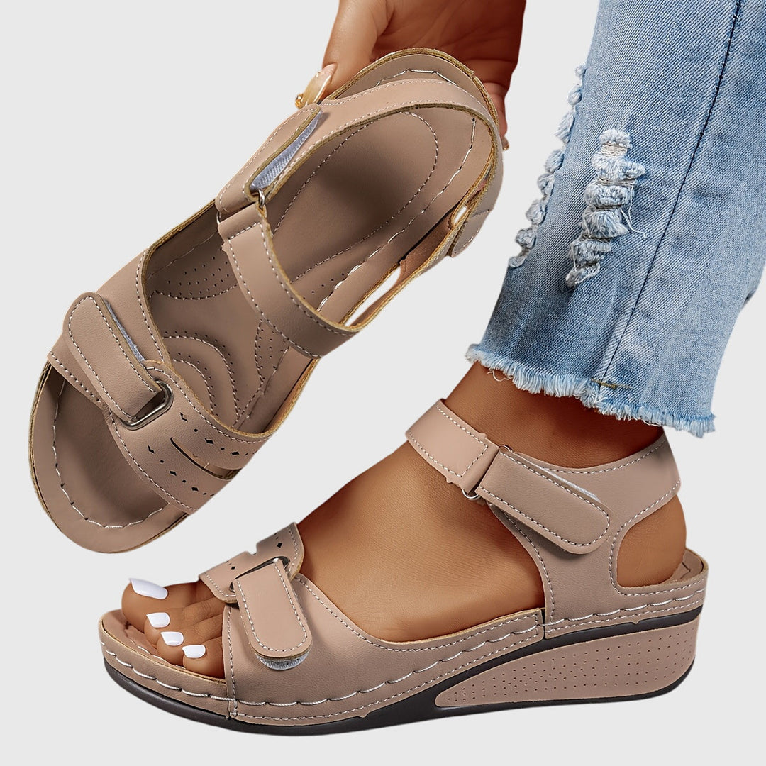 Fashionable crystal women's comfort footwear, ideal for daily wear and foot health.