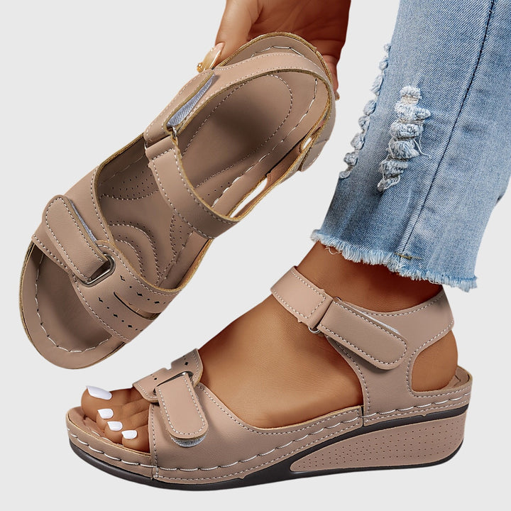 Fashionable crystal women's comfort footwear, ideal for daily wear and foot health.