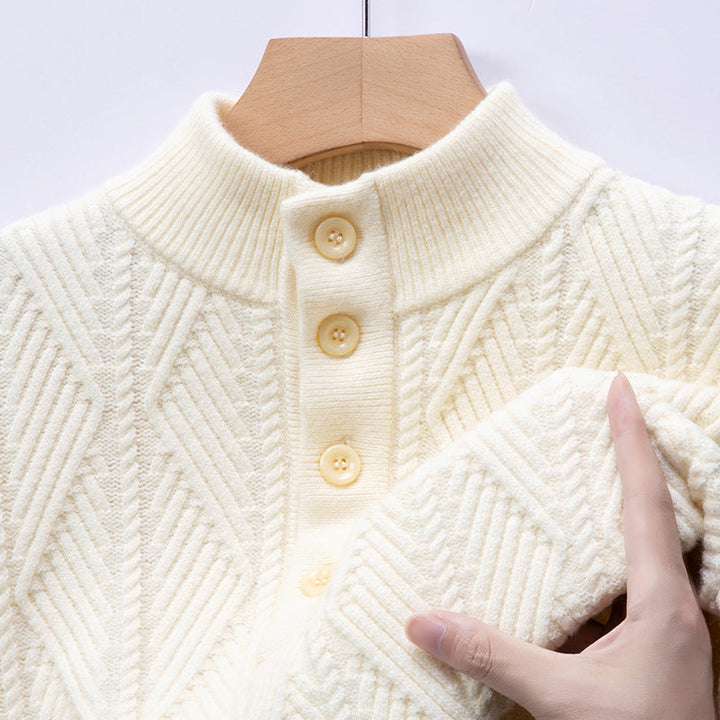 Fall essential women's diamond knit cardigan, perfect for layering over any outfit