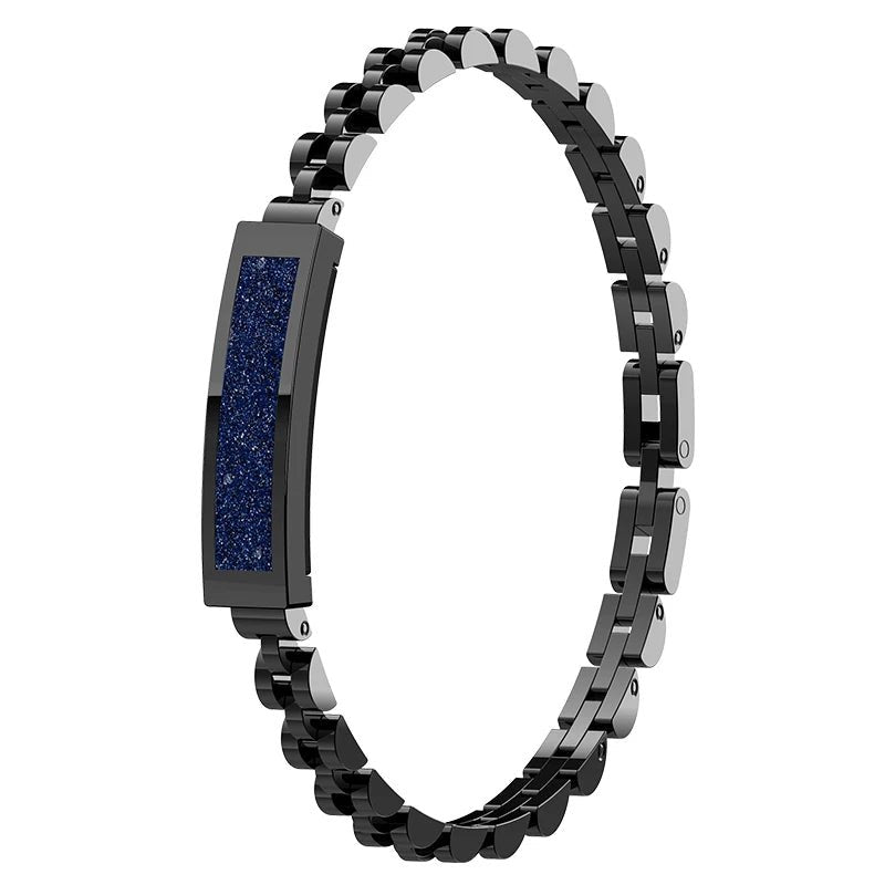 Versatile women's elegant smart bracelet, a digital wristband for fitness, sleep tracking & daily use.