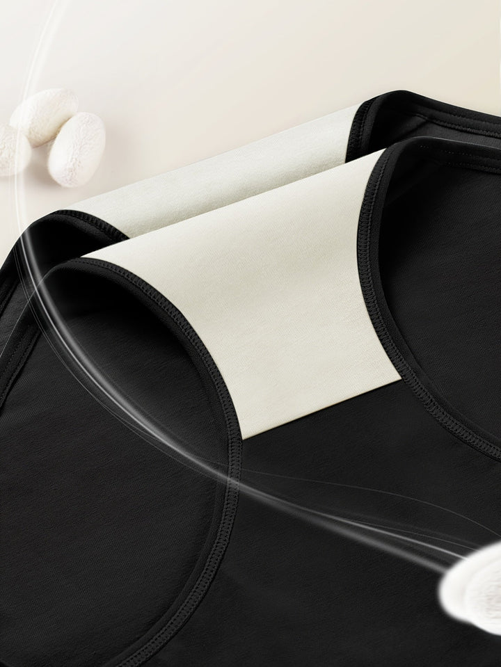Essential 6-pack women's high-waist shaping underwear. Seamless comfort & invisible support for daily wear.