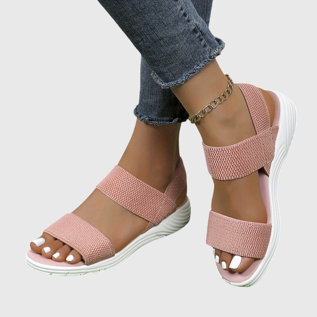 Adjustable arch support sandals for women, lightweight orthopedic design, perfect for summer comfort.