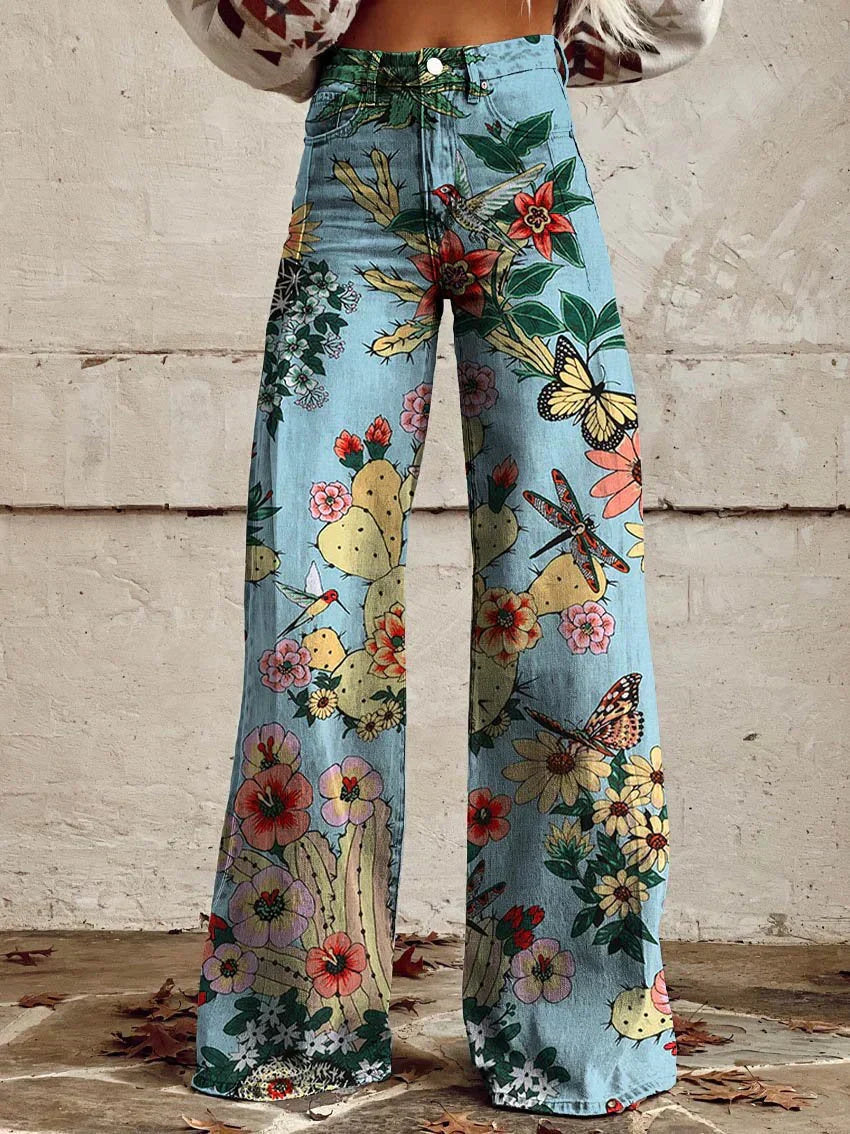 Women's baggy jeans, a versatile loose fit for casual and summer outfits.
