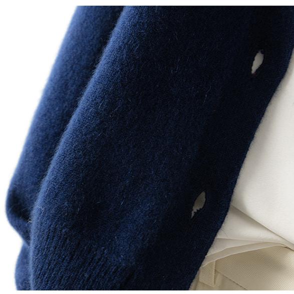 Women's soft knit cardigan, cashmere blend, offering warmth and style