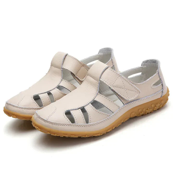Women's anti-slip comfort shoes, orthopedic design with arch support for foot pain relief.