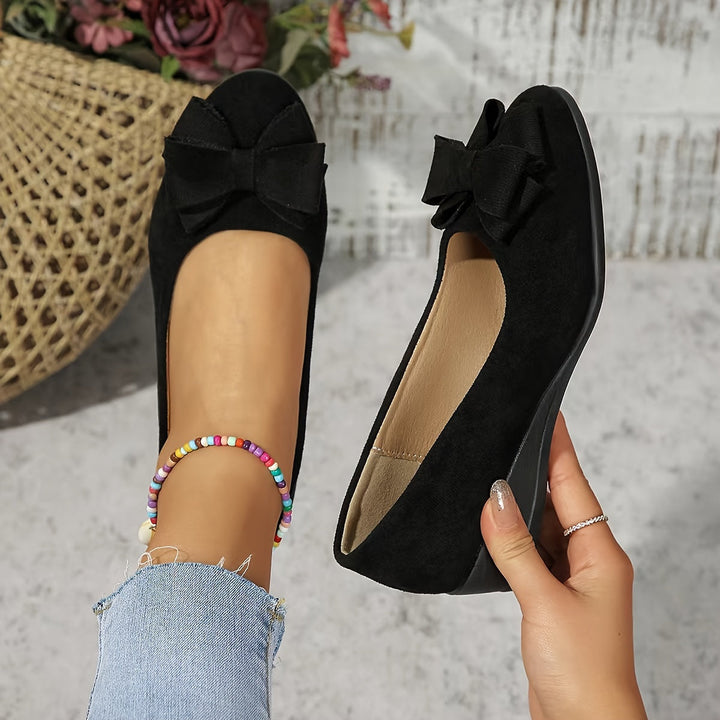 Modern women's orthopedic ballet flats, with arch support for unparalleled comfort.