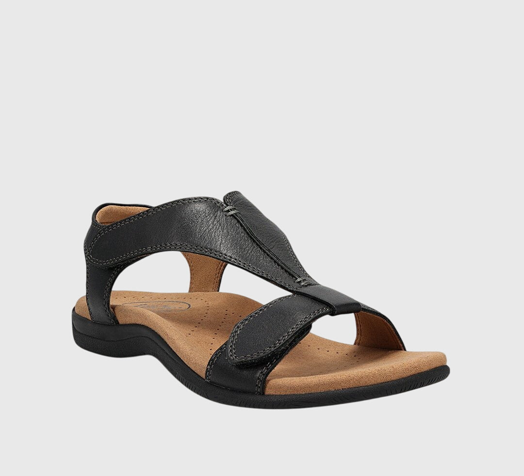 Women's orthopedic comfort sandals with arch support for foot pain relief. Ideal for walking & casual wear.