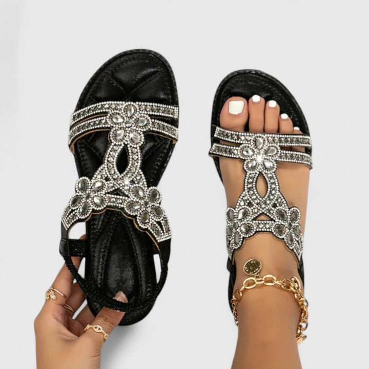 Elegant summer sandals for women, offering superior arch support & comfort for stylish casual outings.