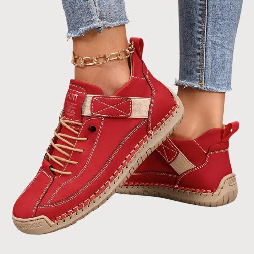 Supportive Women's Arch Support Sneakers, ideal for long walks & everyday comfort.