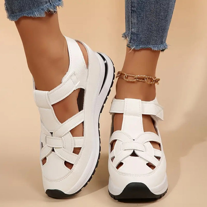 Women's Oveta orthopedic comfort sandals with arch support for pain relief & stylish summer walks.