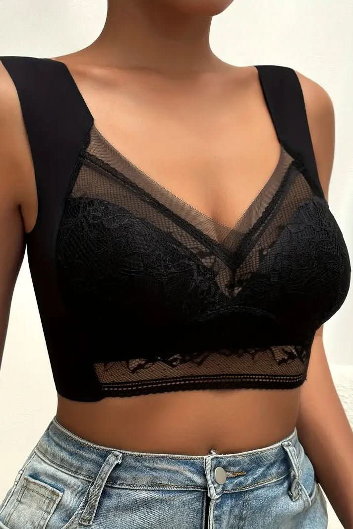 Supportive wireless women's seamless comfort bra, great for everyday wear and smooth under clothes.