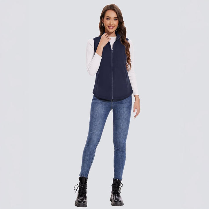 Women's fleece vest, a must-have for a complete fall wardrobe
