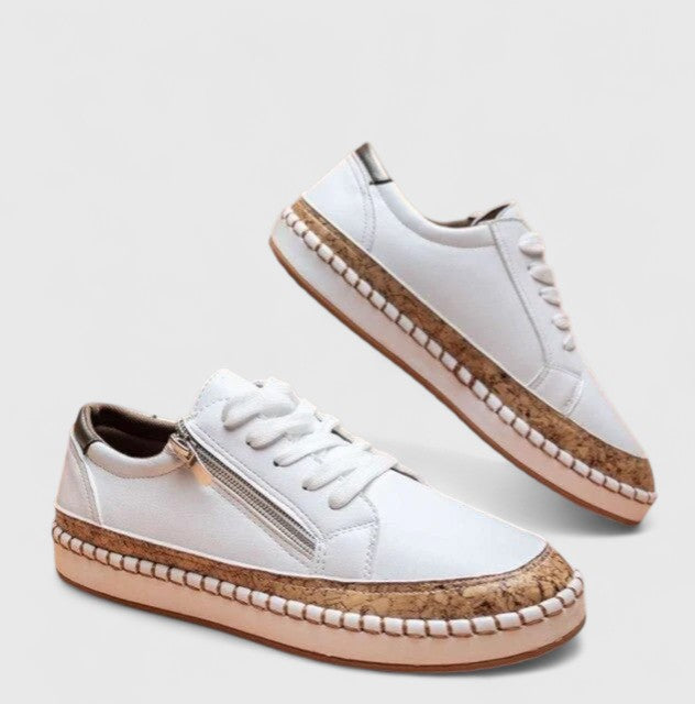Women's daily wear slip-on shoes, combining stylish comfort with orthopedic foot support.
