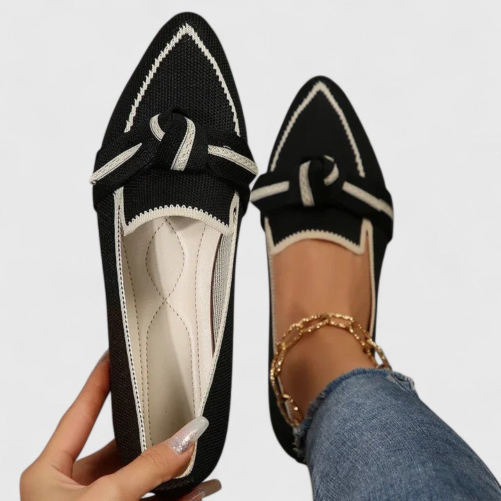 Versatile women's slip-on loafers, orthopedic design ensures arch support & cushioned comfort for casual or daily use.