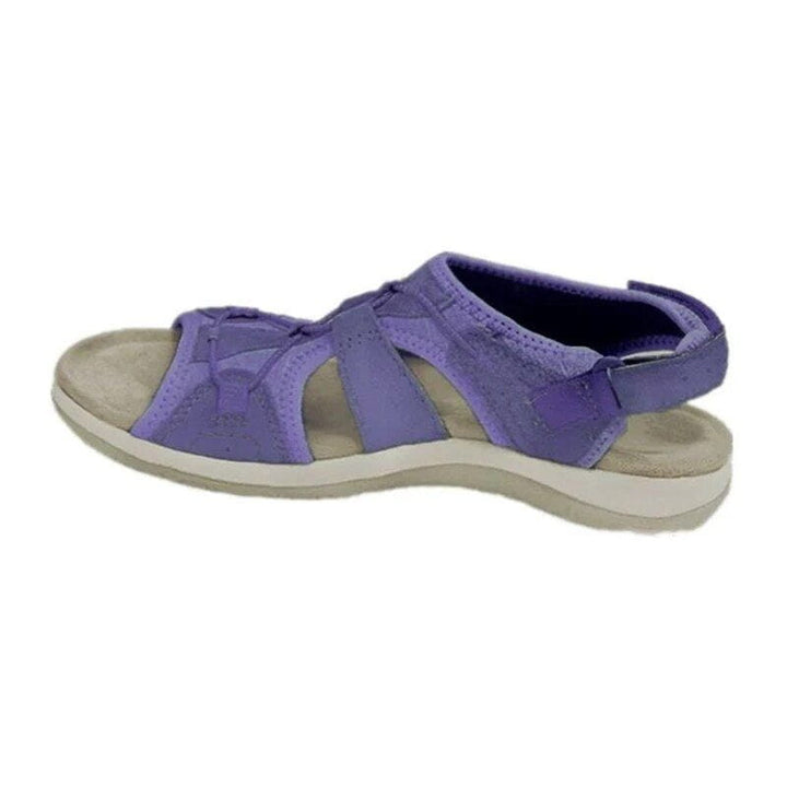 Women's walking shoes for spring: sporty comfort sandals, showcasing durable sole