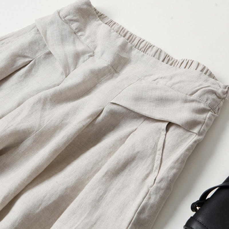 Women's High Waist Wide Leg Pants with Pockets