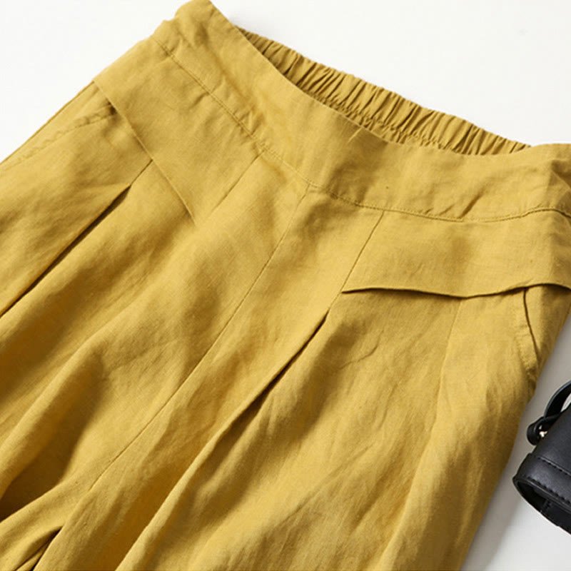 Women's High Waist Wide Leg Pants with Pockets