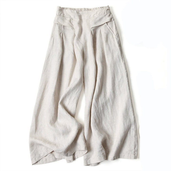 Women's High Waist Wide Leg Pants with Pockets