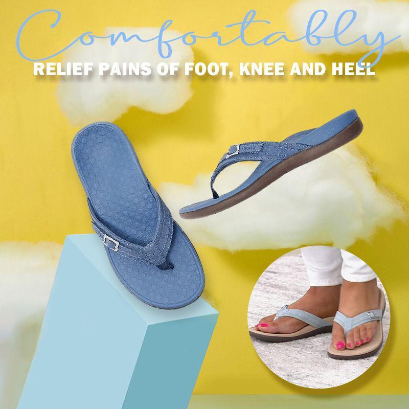 Women's Orthopedic Arch Support Flip Flops - Lexians