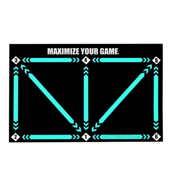Youth football training mat & video program. Learn dribbling, coordination skills with expert guidance.